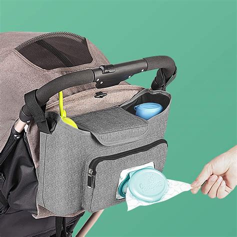 stroller organiser.